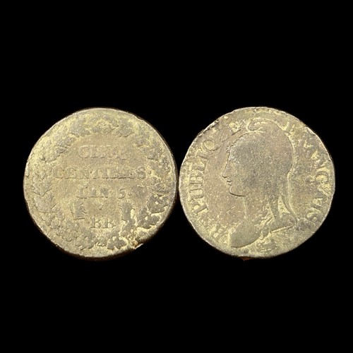 R98 monnaie française cinq - r98,