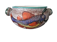 Vintage ? CACHE POT ? VIDE POCHE ? VALLAURIS ? Poids: 1141 gr