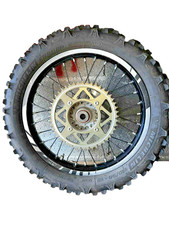 roue arriere complete ktm 350 freeride disque de frein moyeu couronne