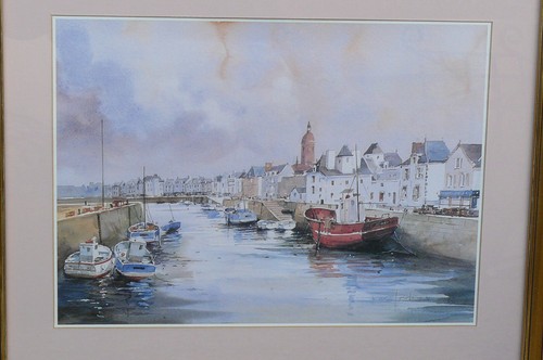Bretagne paire aquarelles - bretagne.,