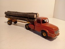 Dinky Toys 36A F Willeme camion semi remorque fardier porte bois 1/43 BE