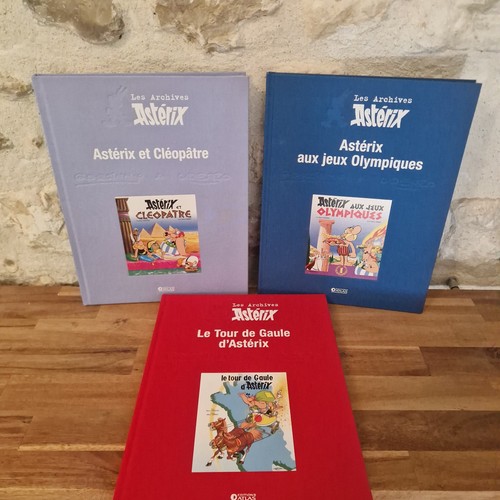 Lot archives d asterix - lot, 3