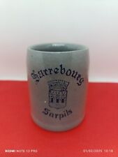 Chope bière Grès LUTZ SARRATOR SAARBURG SARPILS SARREBOURG 5/20