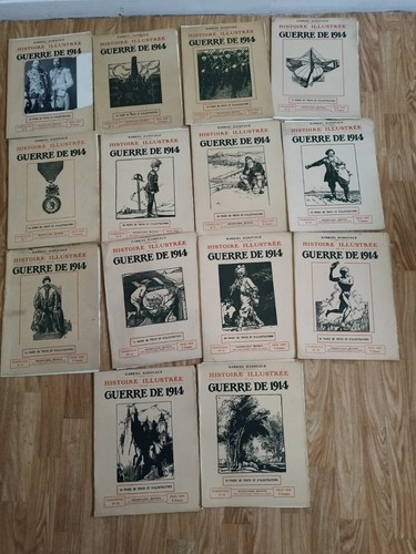 Lot revues histoire illustrée - lot,