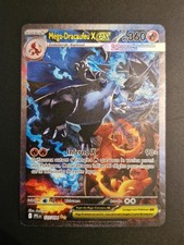 Carte Pokemon Méga Dracaufeu X Ex 125/094 Flammes Fantasmagoriques Off/ Fr