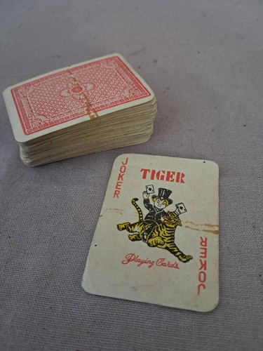 Jeu cartes ancien - jeu, de