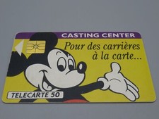 Télécarte 50 - EuroDisney Pour des carrières à la carte ...