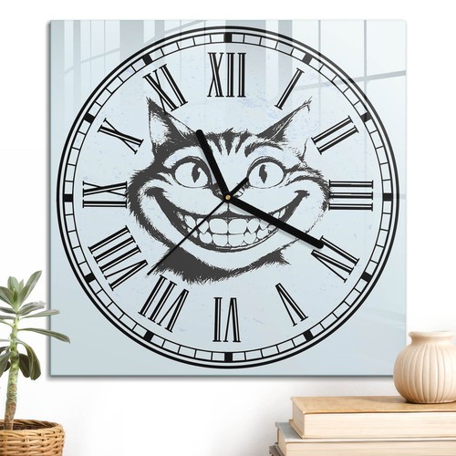 Horloge murale verre - horloge,