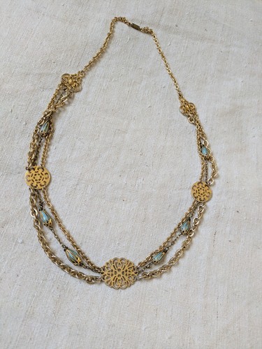 Collier sautoir rangs - collier,