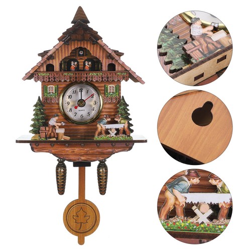 Horloge coucou chanter - À,