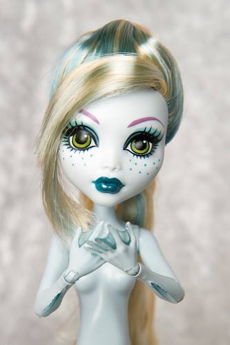 Monster high doll lagoona blue - high,