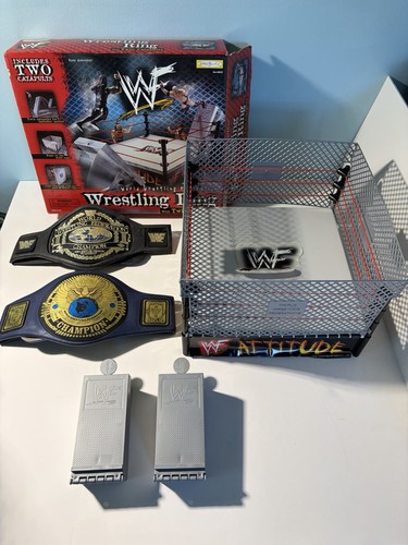 Wwf wrestling ring twin - wwf,