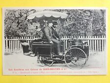 PUTEAUX Usine de DION BOUTON & Cie Course VOITURE à Vapeur 1884 AUTOMOBILE CAR
