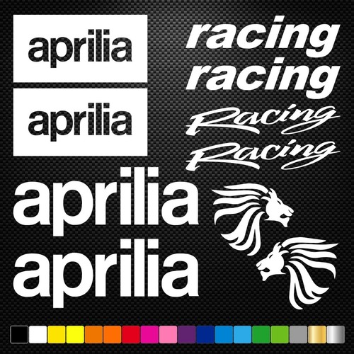 Aprilia racing 10 stickers - aprilia,