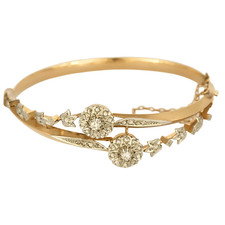 Bracelet jonc ouvrant en or