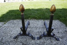 chenets de cheminée