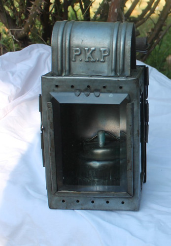 Ancienne lampe plm sncf - p.k.p,