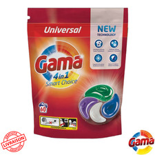 Lessive Gama Pods Dosette 4en1