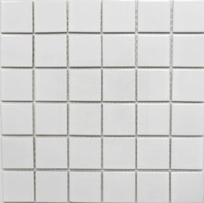 Mosaïque céramique blanc - mosaïque,