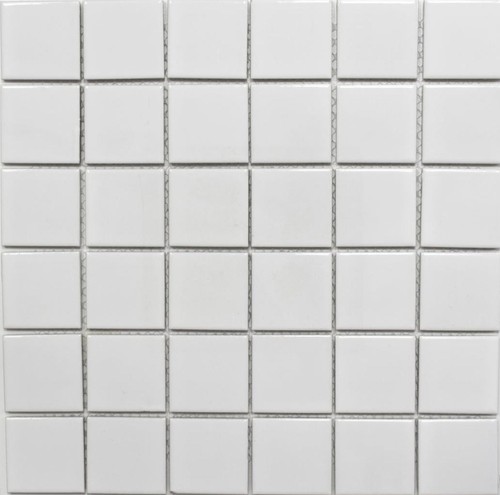 Mosaïque céramique blanc - céramique,
