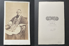 Franck, Paris, Monseigneur Morlot archevêque de Paris, circa 1860 vintage cdv al