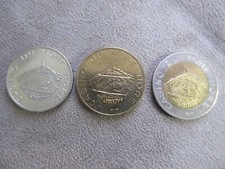 TROIS JETONS de 5, 10 et 20