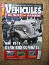 Véhicules militaires magazine n°117 de juin 2024