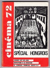 CINEMA 72 N° 165 MIKLOS JANCSO KAROLY MAKK Marguerite DURAS Michel LONDSDALE