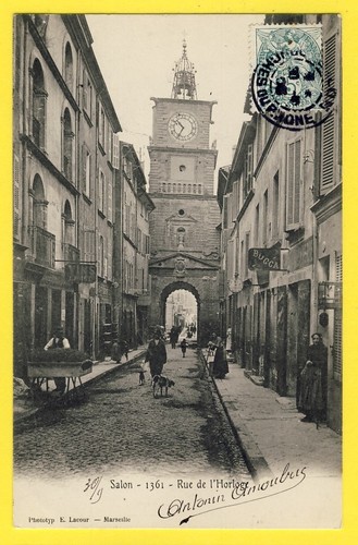 Old postcard salon provence - postcard, de