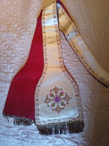 Ancienne etole satin - ancienne, etole/satin