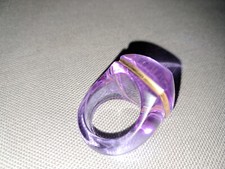 Bague en cristal Baccarat 