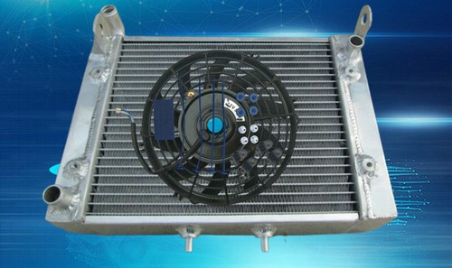 Aluminum radiator fan - aluminum, for