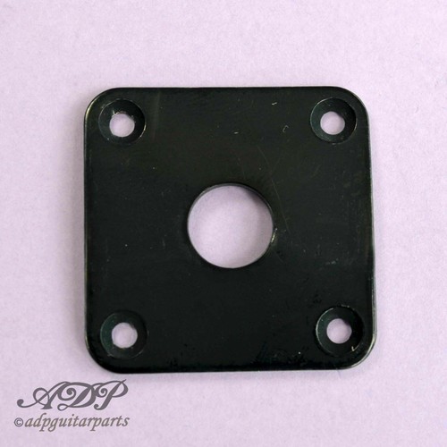 Jack plate noire - carree, pour