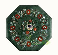 Table basse 12" en marbre vert