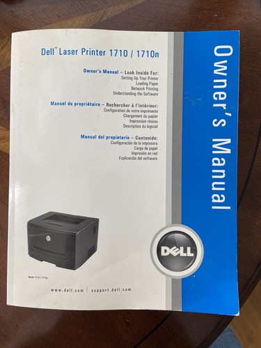 Dell 1710 laser printer - laser, owners