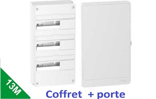 Coffret électrique rangées - coffret, 3