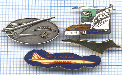 Lot pins avion concorde - pins,