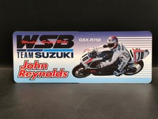 AUTOCOLLANT sticker moto suzuki GSX R john reynolds wsb