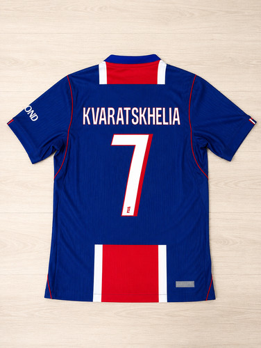 Maillot psg kvaratskhelia 7 - kvaratskhelia, n°7
