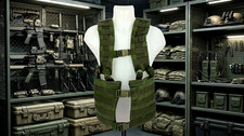 GILET TACTIQUE VERT OLIVE -