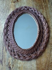 MIROIR MURAL OVALE OSIER