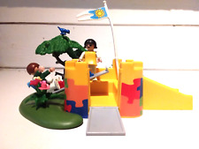 PLAYMOBIL LOT JARDIN D’ENFANTS/ TOBOGGAN BALANÇOIRE PARC VACANCES