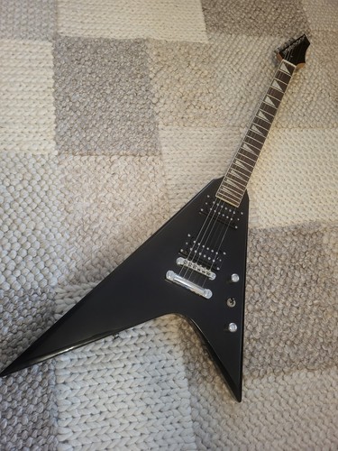 Guitare électrique floyd - v,