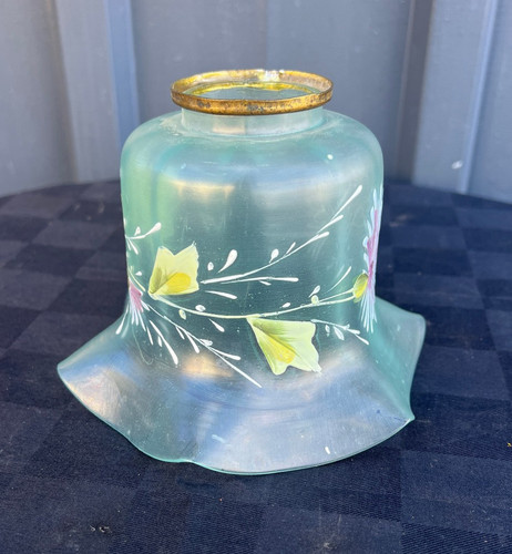 Tulipe verre émaillé - tulipe,
