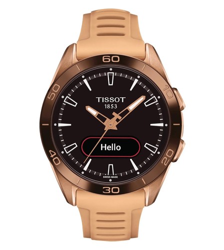 Tissot montre beige - montre, analogique