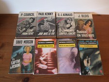 8 polars policiers espionnage Fleuve noir anciens