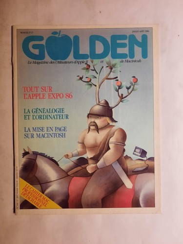 Golden magazine des - le,