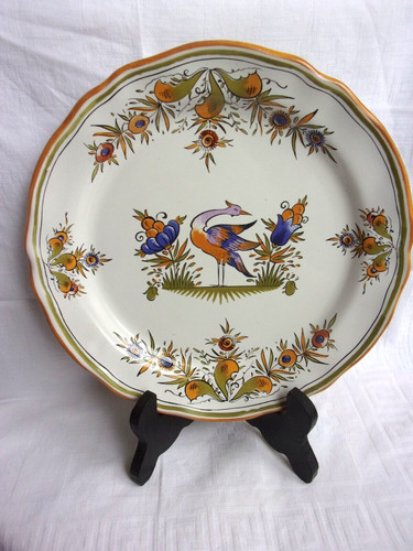 Ancienne assiette décorative - ancienne,