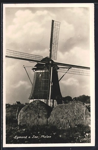 Carte postale egmond zee - carte,