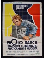 Affiche PAOLO BARCA Maître